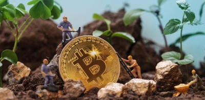 Modern mining farm hosting Kaspa mining rigs in a secure environment