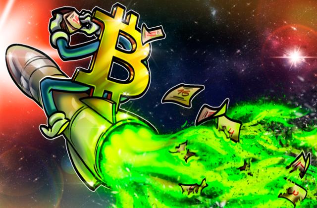 A high-tech Bitcoin mining facility with advanced security measures in place
